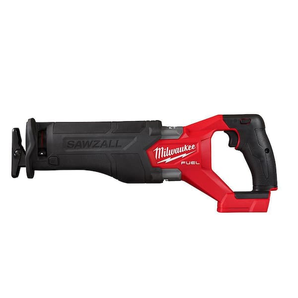 Milwaukee - M18 FUEL GEN-2 18V Lithium-Ion Brushless Cordless SAWZALL Reciprocating Saw w/M18 1/2 in. Impact Wrench & (2) Batteries