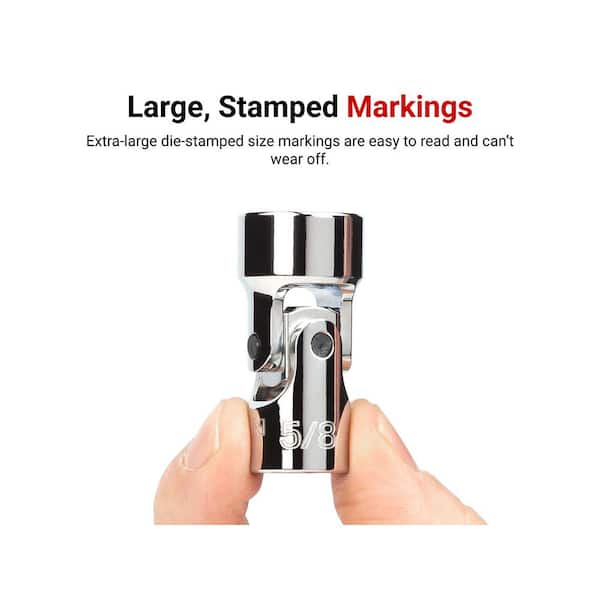 TEKTON 1/4 in. Drive x 10 mm Universal Joint Socket SHD08110 - The