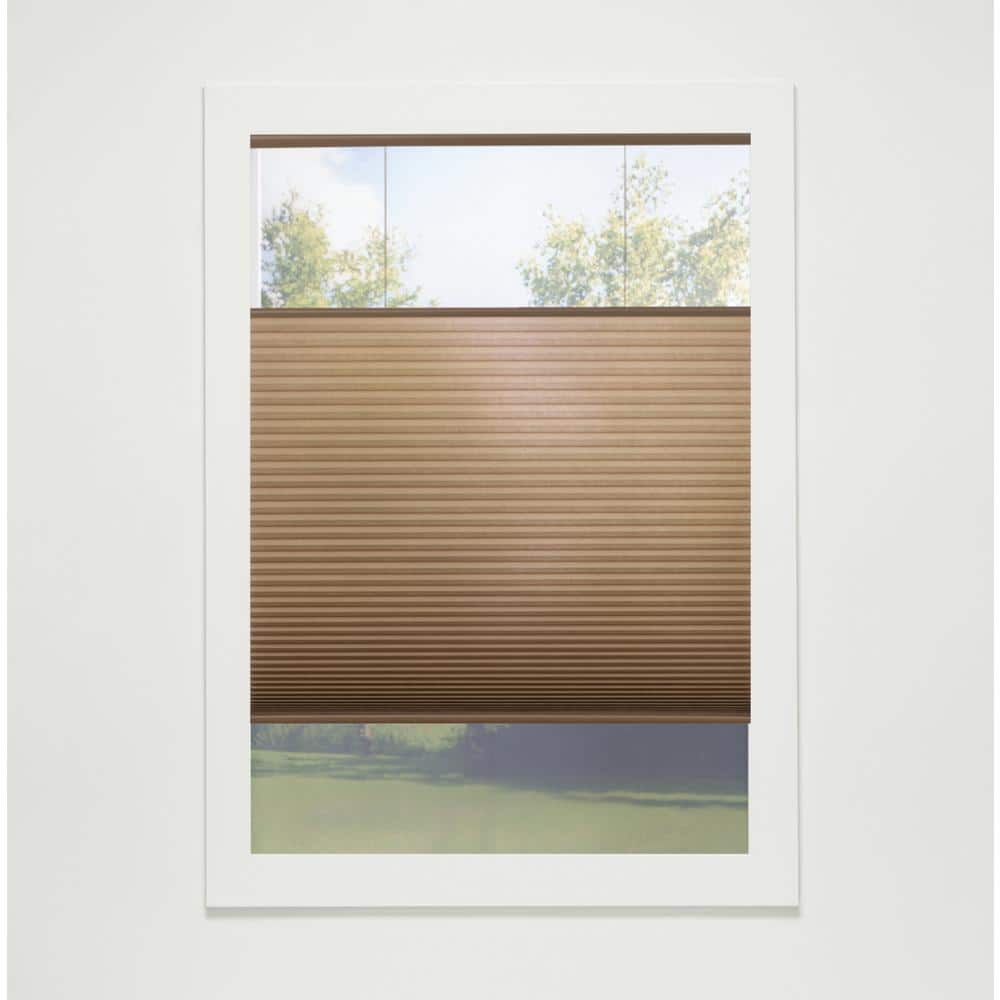 Perfect Lift Window Treatment Latte Cordless TopDown BottomUp Light