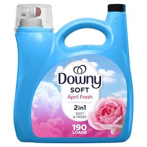 Ultra April Fresh Scent Liquid Fabric Softener, 190-Loads, 140 fl. oz.