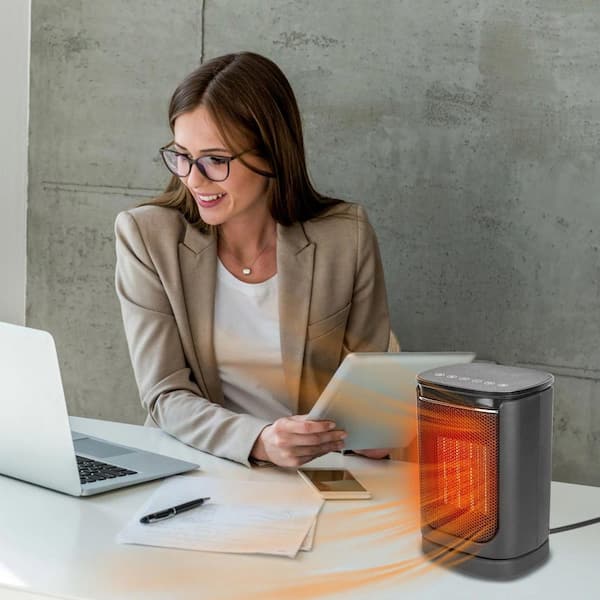 TRUSTECH 2 in 1 Cooler & Heater - Desk Electric Small Cooling