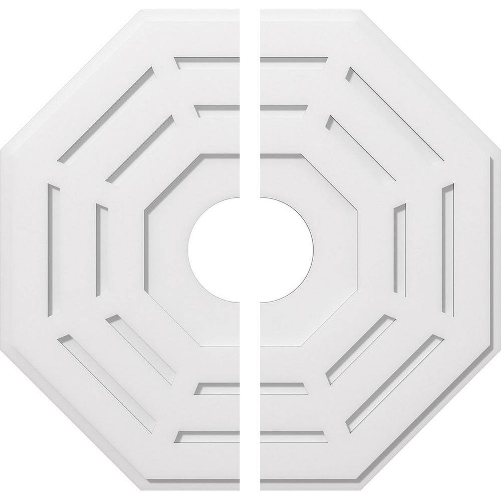 1 in. P X 12-3/4 in. C X 32 in. OD X 7 in. ID Westin Architectural Grade PVC Contemporary Ceiling Medallion, Two Piece price history on PriceWatchPro