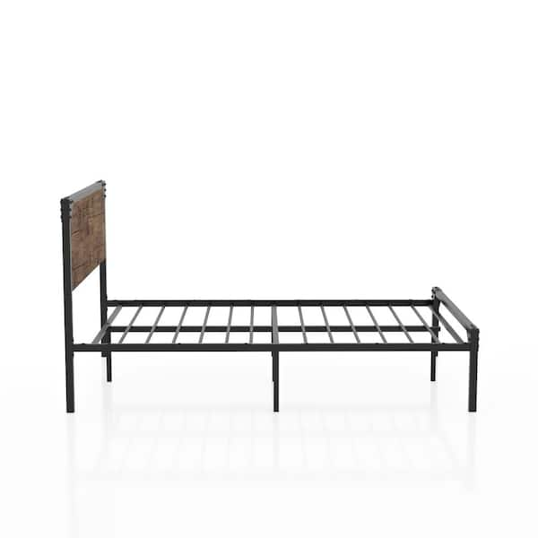 Furniture of America Demartin Black Wood Frame King Platform Bed with  Storage IDF-7223BK-EK - The Home Depot