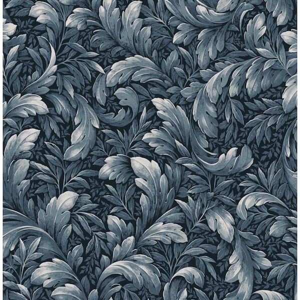 Acanthus Leaf Trail Wallpaper |Wallpaper And Borders |The Mural Store