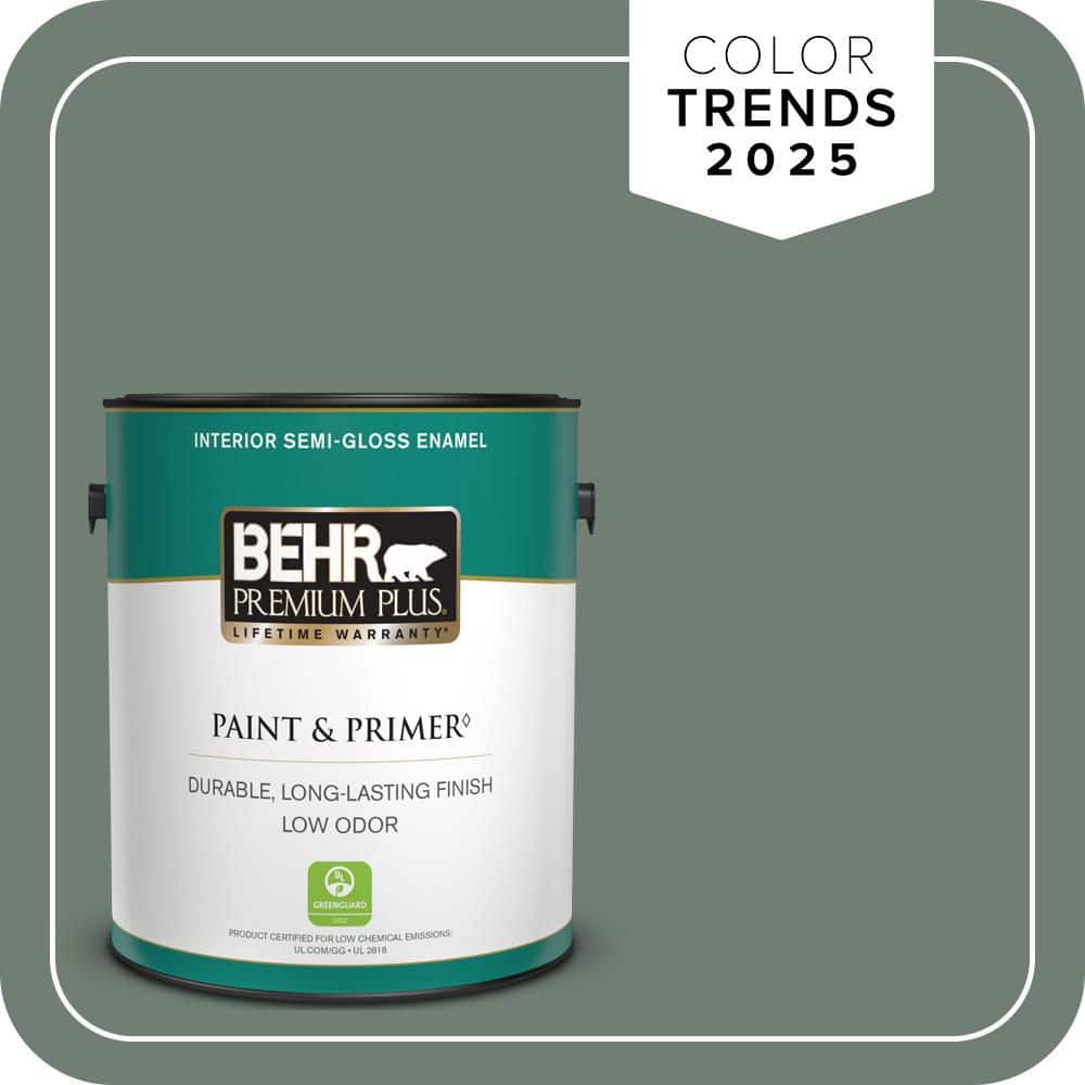 1 gal. #N420-5 Boreal Semi-Gloss Enamel Low Odor Interior Paint & Primer price history on PriceWatchPro