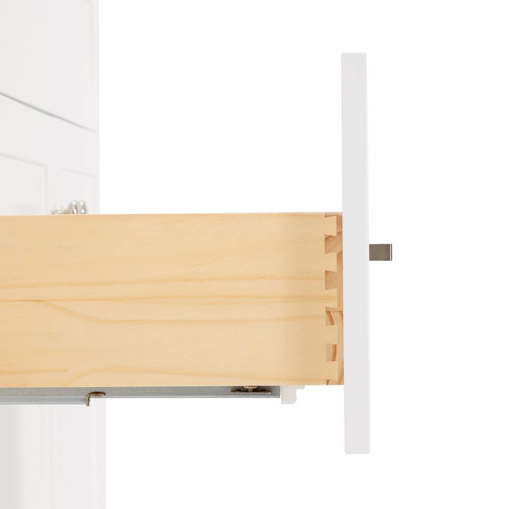 Hamlet 73" White Freestanding Double Vanity with Quartz Top