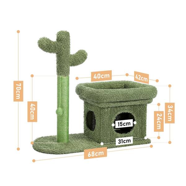 cenadinz 27.6 in. with Cactus Scratching Posts, Creative