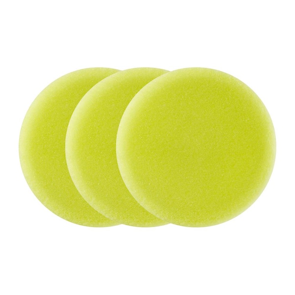 RYOBI 3 in. Detail Polisher Foam Correcting Pad Set (3-Piece