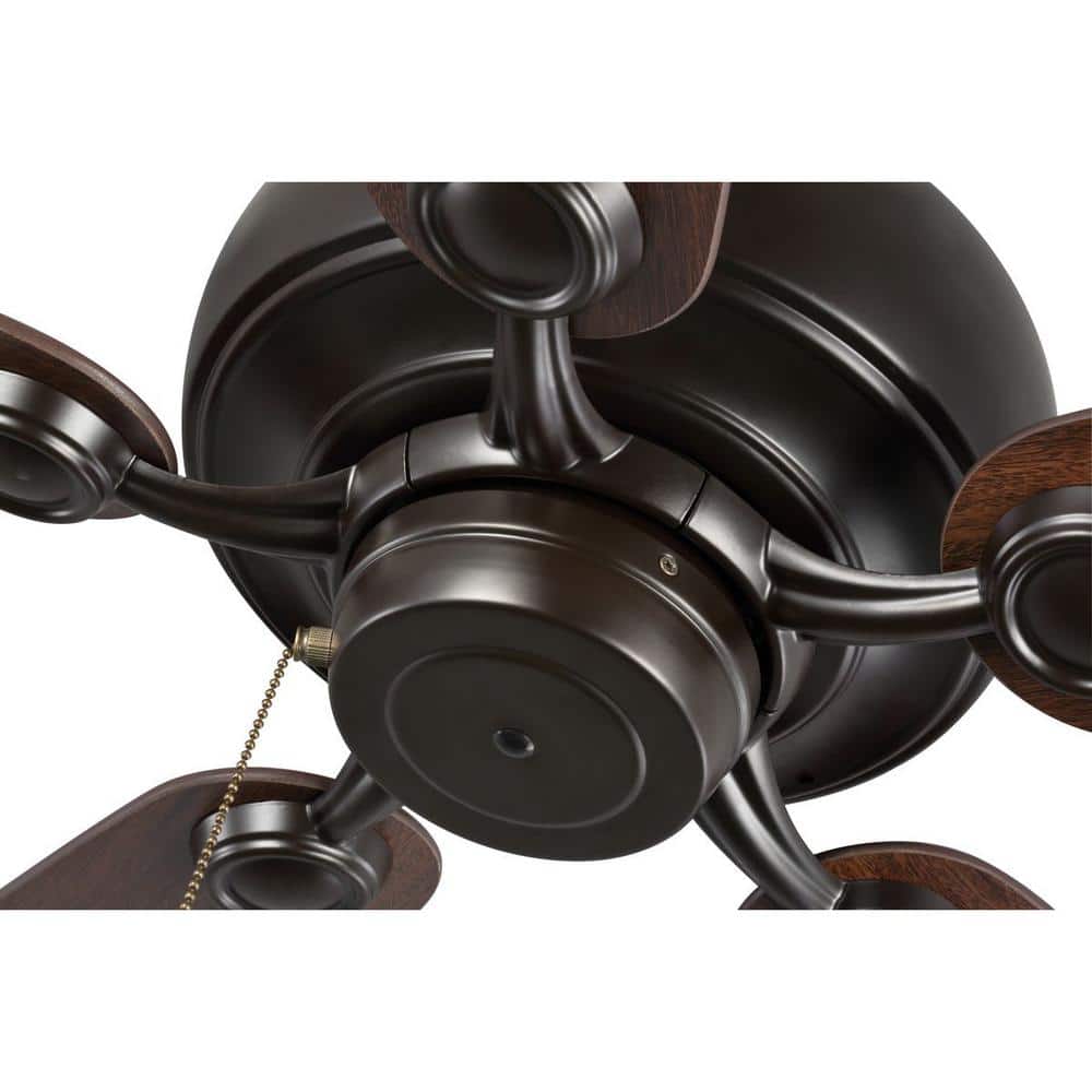 Edgefield 52" Bronze Ceiling Fan with Reversible Blades