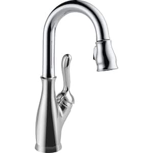 Leland Single-Handle Bar Faucet with MagnaTite Docking in Chrome