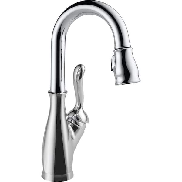 Delta Leland Single-Handle Bar Faucet with MagnaTite Docking in Chrome