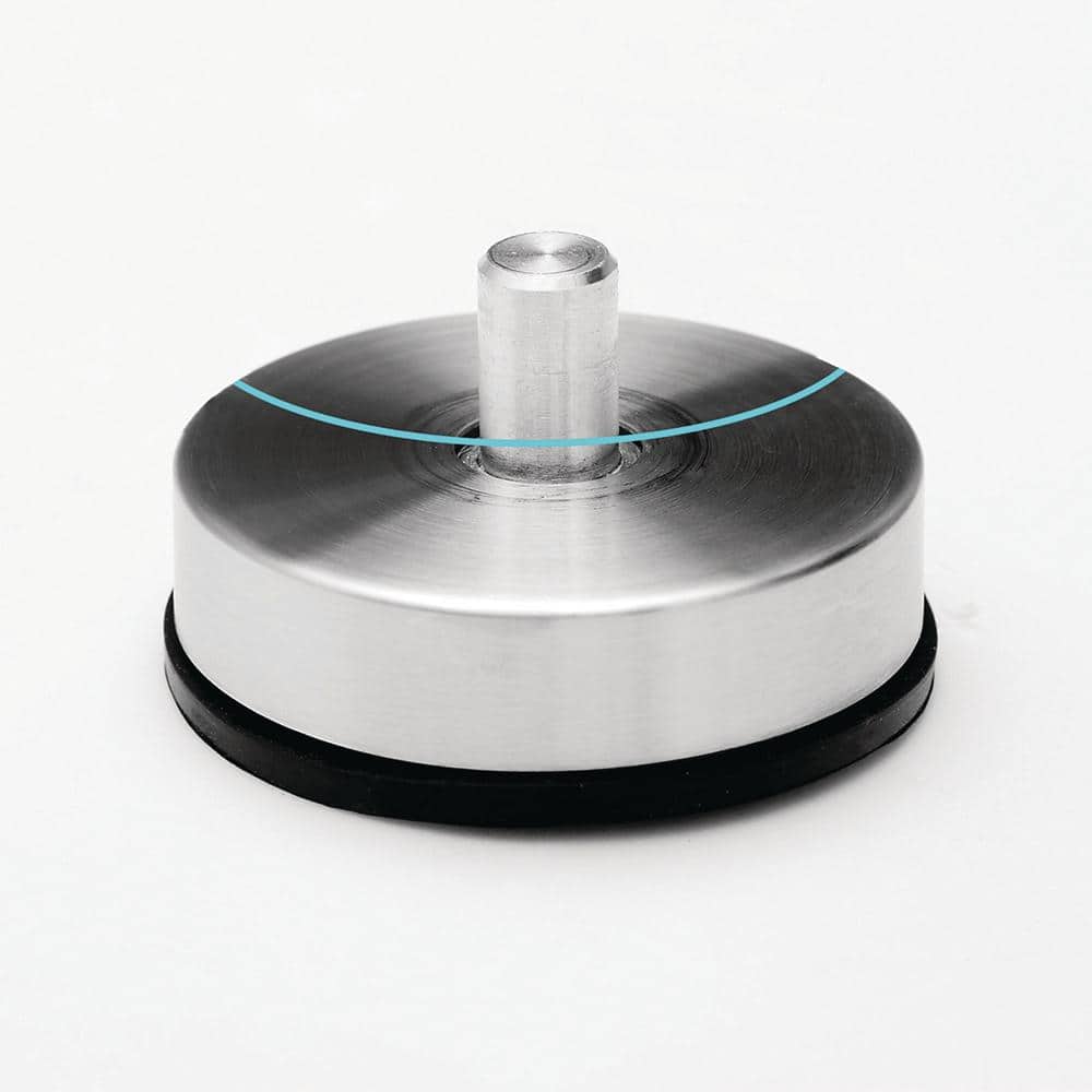 Brushed Stainless Steel Single Robe Hook with Vacuum Suction