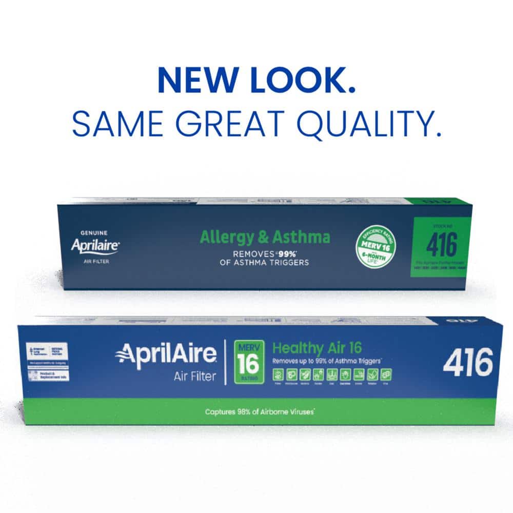Aprilaire 416 MERV 16 Frameless Synthetic Air Filter
