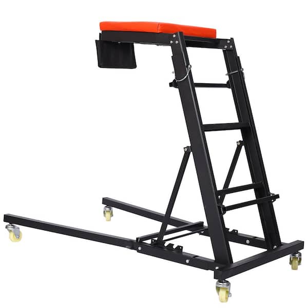 Tidoin Black Engine Top Creeper, Foldable Rolling Creeper