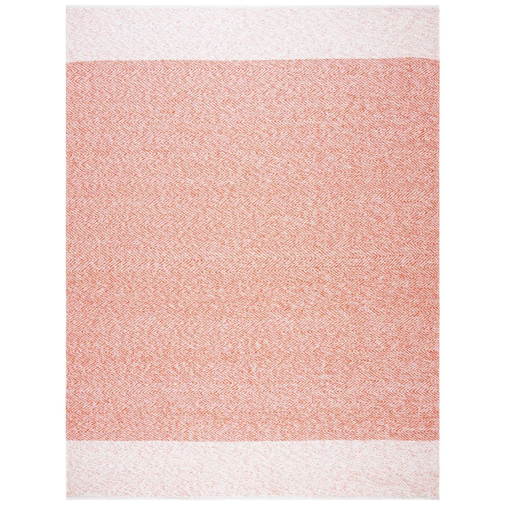 Nantucket 9 ft. x 12 ft. Ivory/Rust Herringbone Marle Area Rug price history on PriceWatchPro