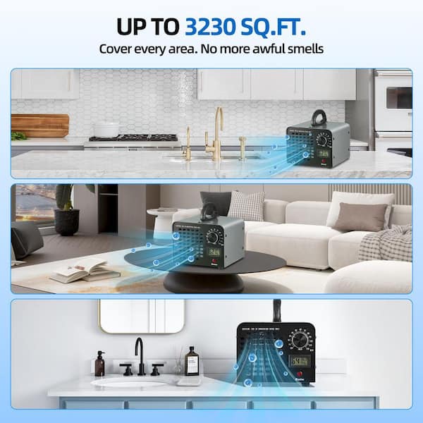 Edendirect 3230 sq.ft. Ion Generator Ozone Generator Purifier in