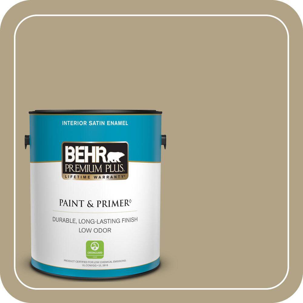 1 gal. #ECC-26-3 Cactus Hill Satin Enamel Low Odor Interior Paint & Primer price history on PriceWatchPro