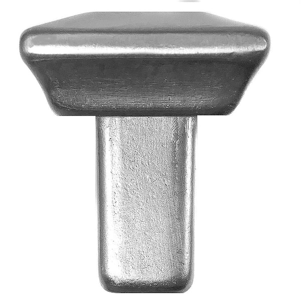 Poise 8 in. Center-to-Center Satin Nickel with Back Plate Bar Pull Cabinet Pull