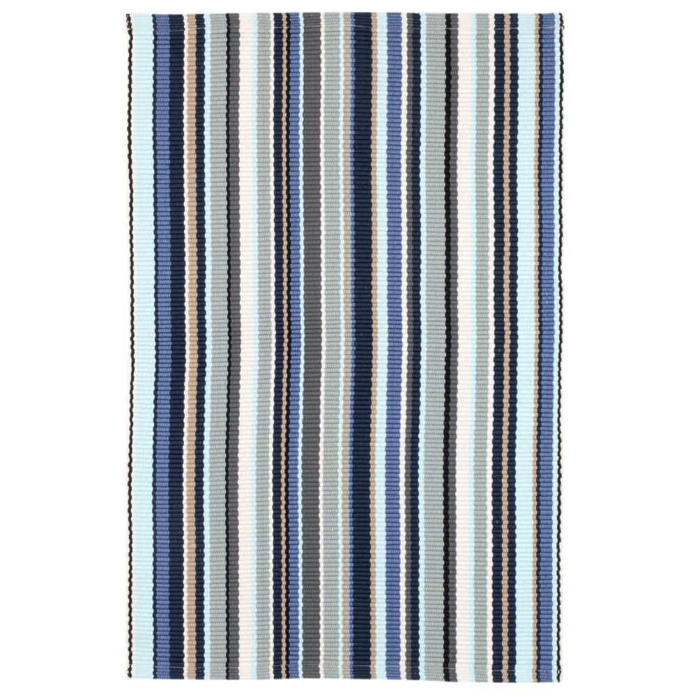 Westbrook Stripe Handwoven Blue 9 ft. x 12 ft. Outdoor Area Rug price history on PriceWatchPro
