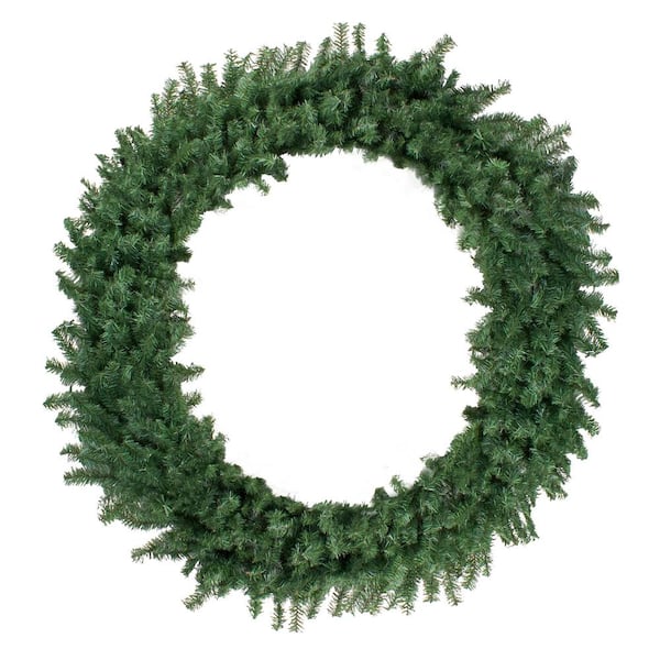 Northlight 6 ft. Unlit Canadian Pine Artificial Christmas Wreath