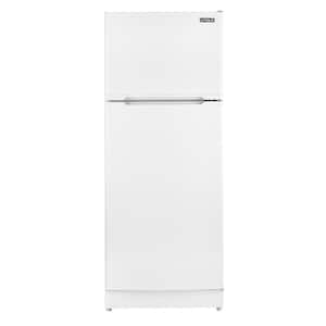 Off-Grid 27.2 in. 14 cu. ft. Propane Top Freezer Refrigerator in White