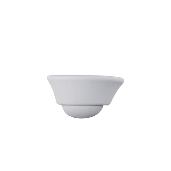 Designers Fountain Monetta 12.5 in. 1-Light White Contemporary