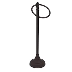 Carolina Guest Towel Ring Stand in Oil Rubbed Bronze