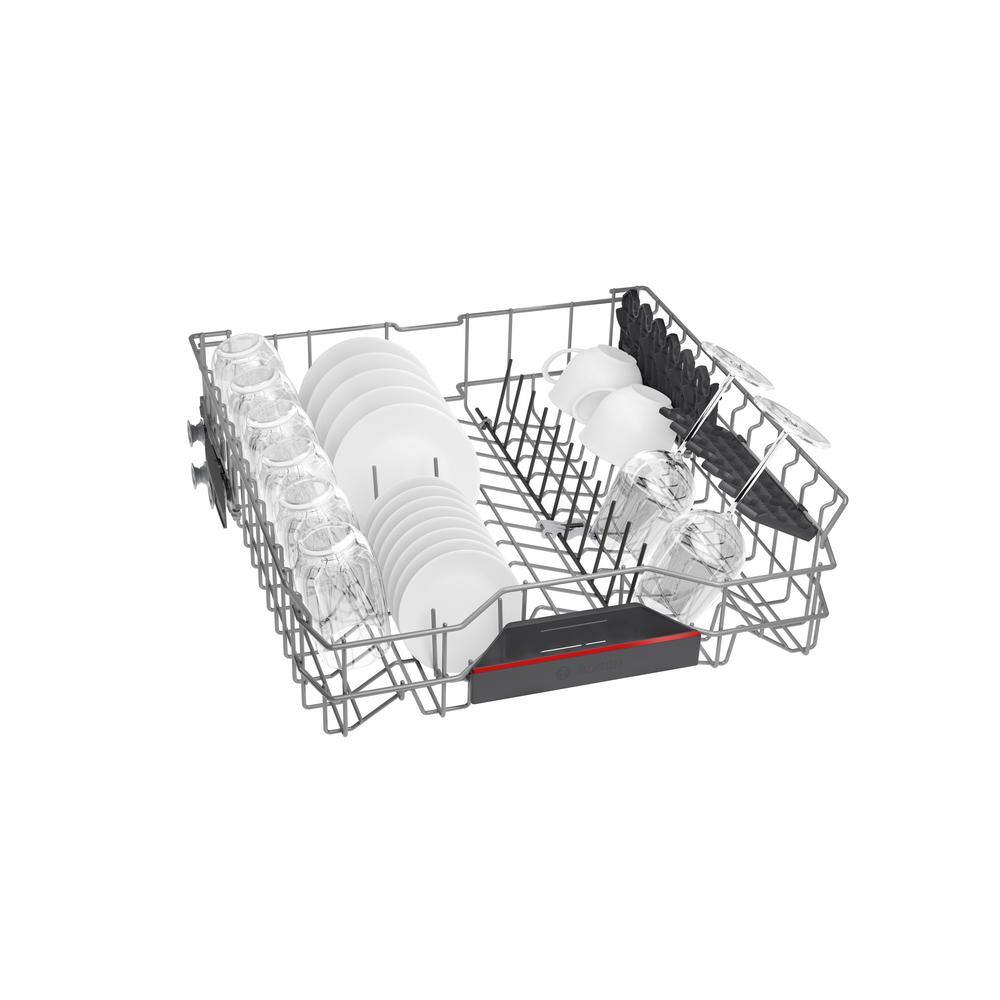24-Inch Stainless Steel Built-In Dishwasher with Top Control