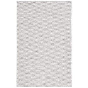 Sisal All-Weather Gray/Ivory 4 ft. x 6 ft. Solid Woven Indoor/Outdoor Area Rug