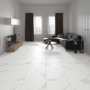 Lilly Blanco 24 in. x 24 in. Porcelain Floor and Wall Tile (15.50 sq. ft.)