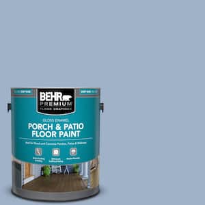 1 gal. #S530-3 Aerial View Gloss Enamel Interior/Exterior Porch and Patio Floor Paint