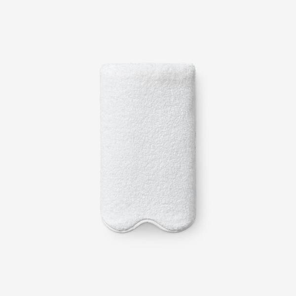 Company Cotton Scallop White Cotton Hand Towel