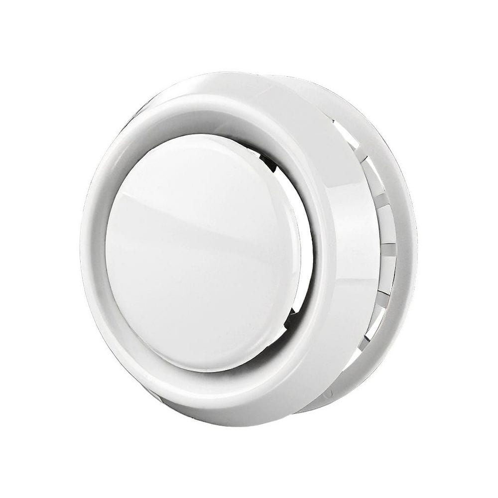 VENTS-US 8 in. Round Plastic Ceiling Air Vent Cover Diffuser A 200 VRF ...
