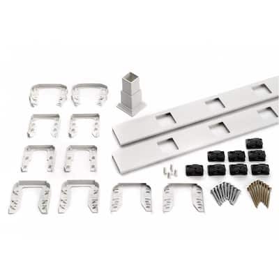 67.5 in. Transcend Classic White Accessory Infill Kit for Square Composite Balusters-Stair