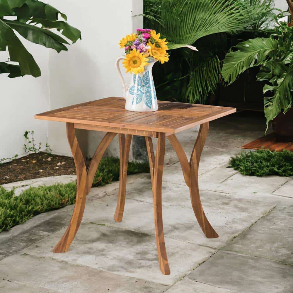 31.5 Outdoor Teak Side Table
