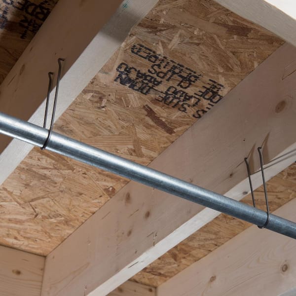 Oatey 3/4 in. x 6 in. Steel Wire Hook Pipe Hanger 33533 - The Home Depot