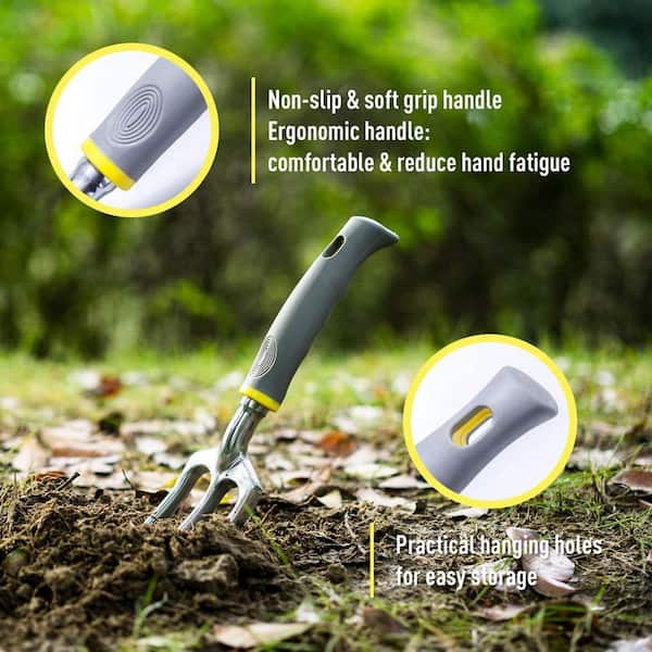 11-Piece Garden Tool Kit with Outdoor Hand Tools, Garden Tool Set