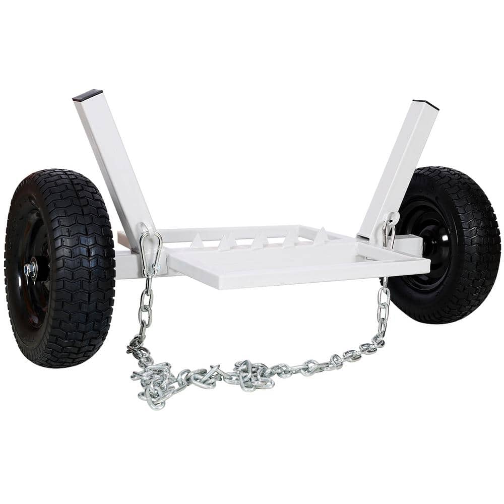 1100 lbs. Heavy Duty Log Dolly with 8 in. Pneumatic Tires, White price history on PriceWatchPro