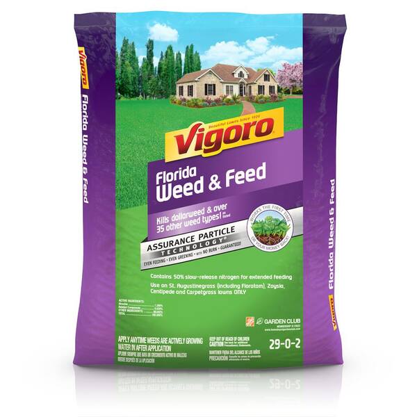 Vigoro 33.3 lb. 10,000 sq. ft. Spring and Fall Florida Weed and Feed Lawn Fertilizer