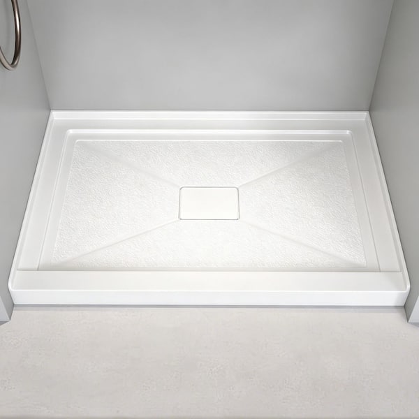 衛生日用品 siba Zeafive Siba 36 in. L x 36 in. W Single Threshold Alcove Shower