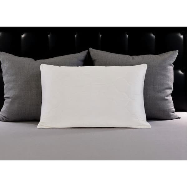 Cotton Latex Foam And Wool Hypoallergenic Standard Size Bed Pillow