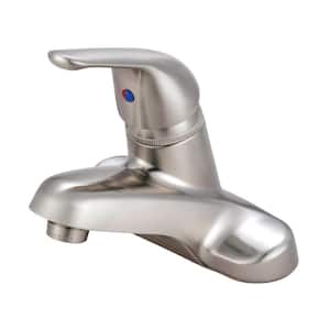Chatham 4 in. Centerset Single-Handle Bathroom Faucet in Brushed Nickel