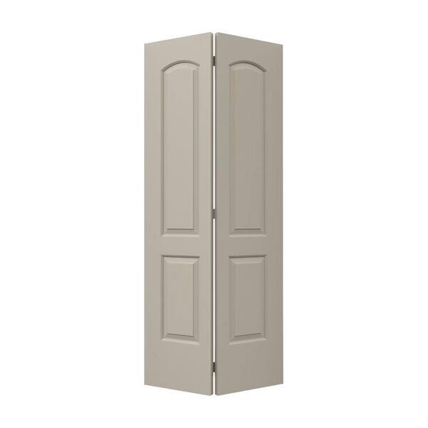 JELD-WEN 36 in. x 80 in. Continental Desert Sand Painted Smooth Molded Composite Closet Bi-fold Door