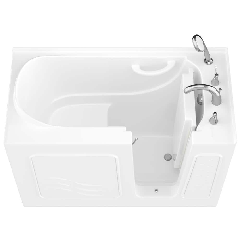 Universal Tubs HD Series 53 in. L x 26 in. W Right Drain Quick Fill