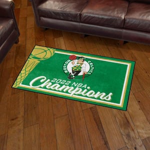 Boston Celtics Green 2022 NBA Finals Champions 3 ft. x 5 ft. Area Rug