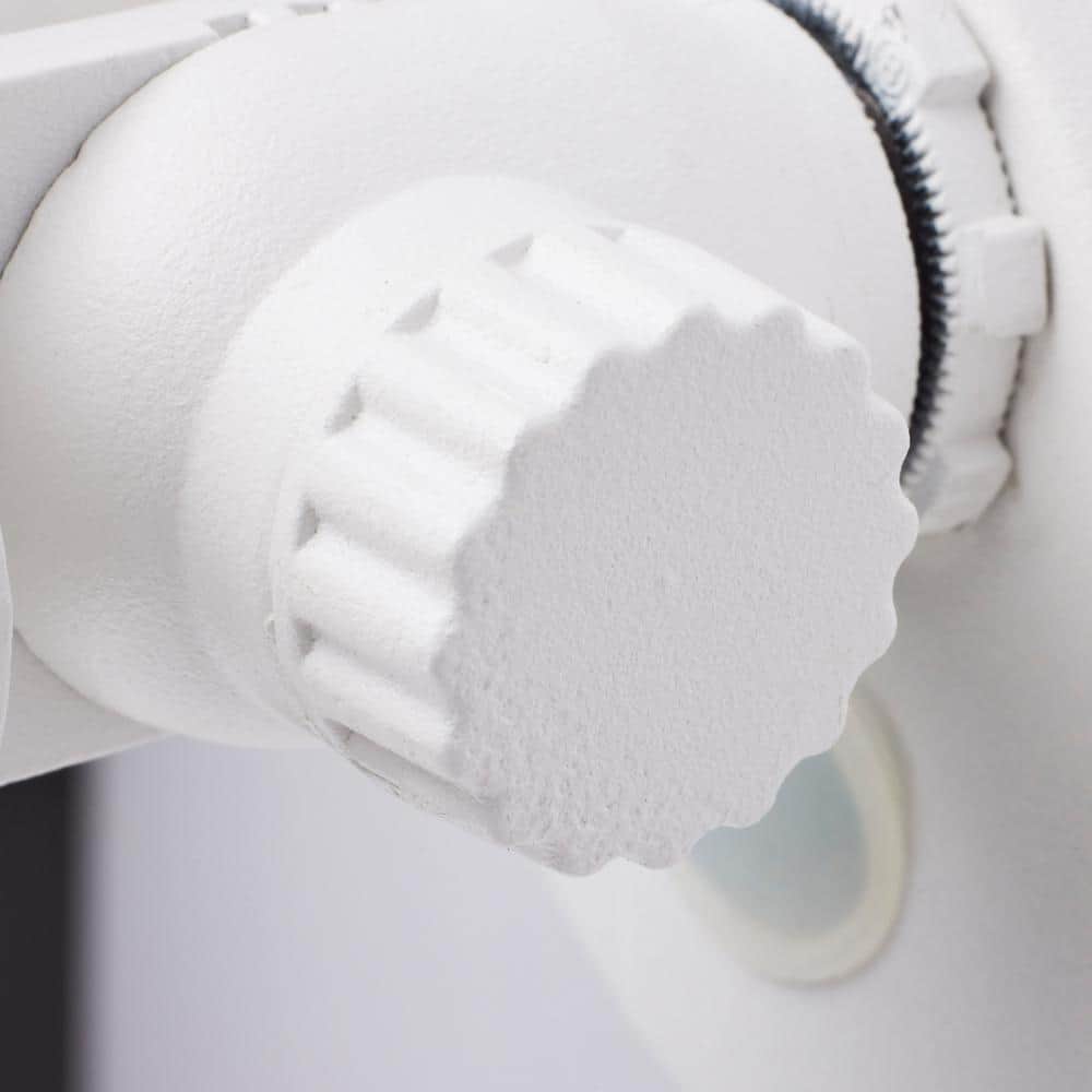 White Dual Head LED Outdoor Security Flood Light