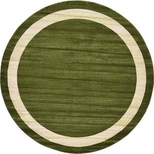 Del Mar Maria Green 8' 0 x 8' 0 Round Rug