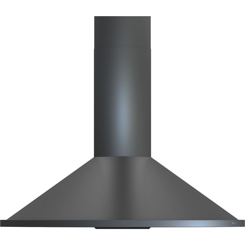 Savona 36 in. 600 CFM Wall Mount with LED Light Range Hood in Black Stainless Steel