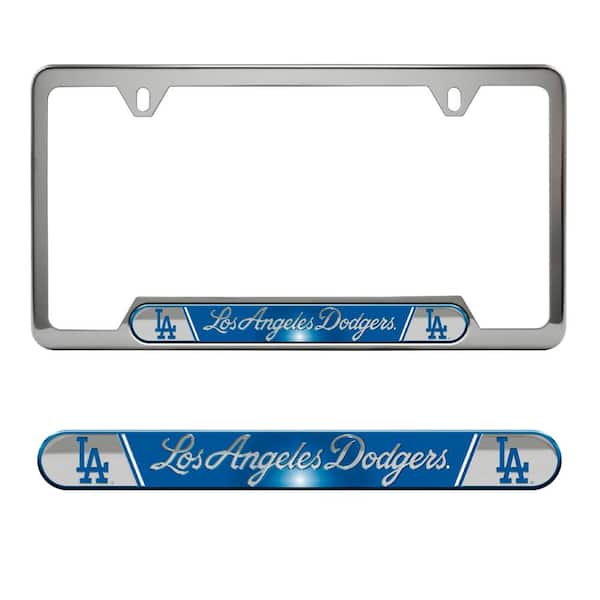 FANMATS Los Angeles Dodgers Embossed License Plate Frame 6.25in x 12.25in