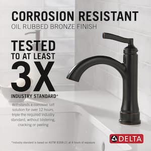 Faryn Single Handle Single Hole Bathroom Faucet in Oil Rubbed Bronze